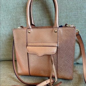 Rose Gold Rebecca Minkoff Crossbody Bag